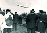 Zeppelin &uuml;ber Oberhof